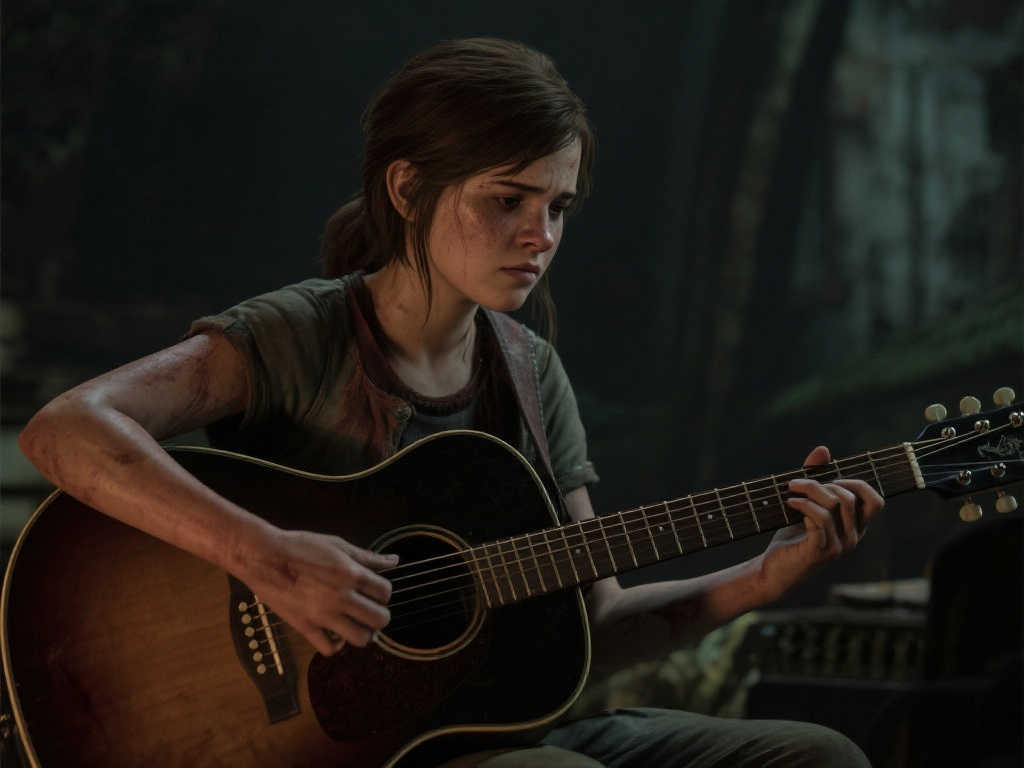 《最后生还者》真人剧第二季第四集剧照曝光：艾莉吉他轻弹 复仇之旅再启