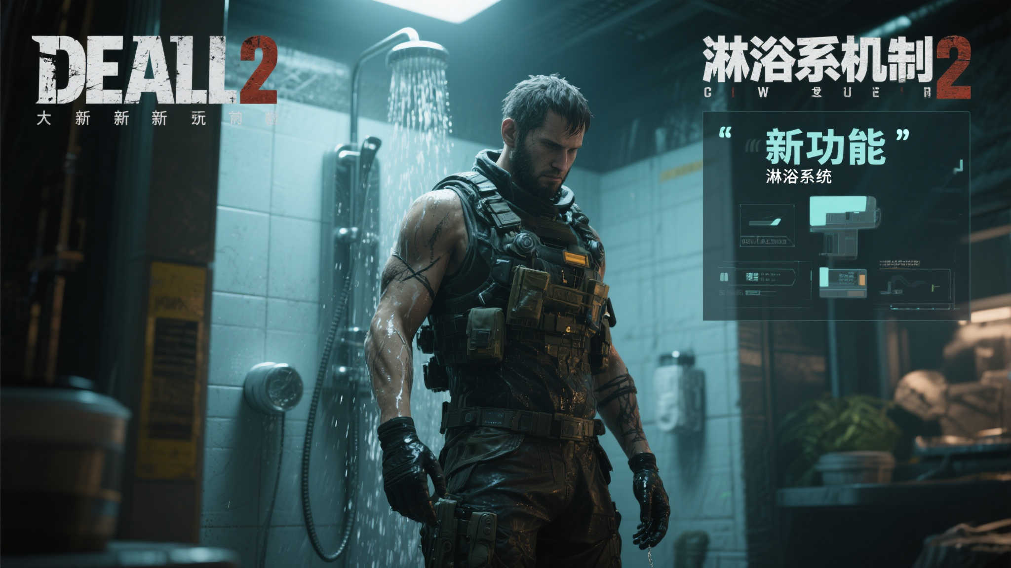《死亡搁浅2》淋浴系统升级:解锁合成装备新途径! 《死亡搁浅2》淋浴系统升级:解锁合成装备新途径!